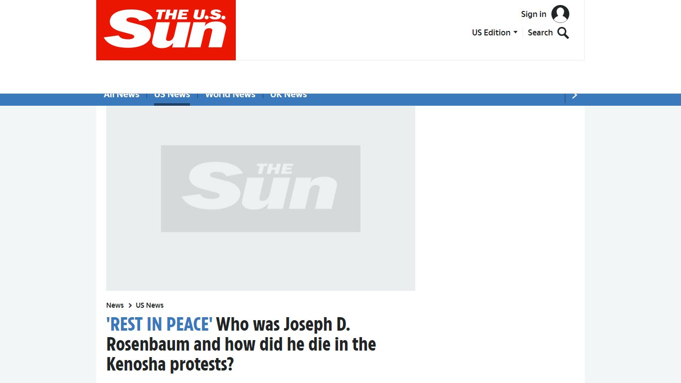 Who was Joseph D. Rosenbaum and how did he die in the ... - The US Sun